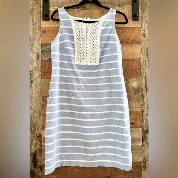 Talbots Dresses & Skirts - Talbots - Dress, Lace Yoke, Cotton and lined